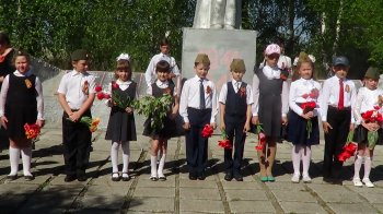 Митинг в честь дня Победы